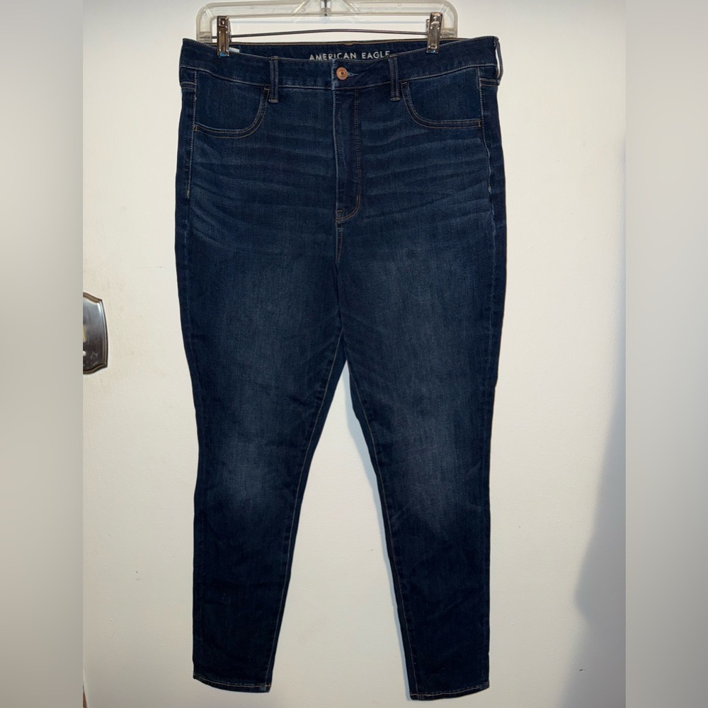American Eagle Outfitters Women's Deep Indigo Jeggings